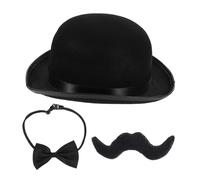 BESPORTBLE 3 piezas Accesorios de Halloween con Sombrero y Pajarita para Temáticas y Representaciones Teatrales