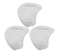 BESPORTBLE 3 Piezas Aspas de Repuesto para Ventilador Industrial de 18 | Aluminio Resistente, Uso Comercial E Industrial, para Ventiladores de Pie y Mesa, Color Plata