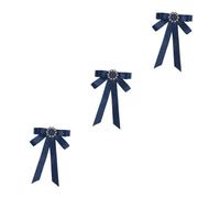 BESPORTBLE 3 piezas Broche de Lazo con Azul Alfiler Colgante para Mujer Accesorio Retro para Ropa y Bufandas