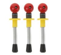 BESPORTBLE 3 Piezas De Varillas para Máquina De Pinball: Lanzador De Bolas para Reemplazos De Piezas De Máquina De Pinball - Varillas De Resorte Cargadas para Una Mejor Experiencia De Juego