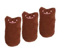 BESPORTBLE 3 Piezas Juguete de Hierba gatera Juguetes Mascota mastica Ratones Punto criadores raspador Cat Toys Catnip Hierba gatera de Juguete para Gatos Juguete Interactivo para Gatos Felpa
