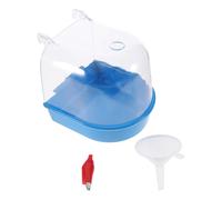 BESPORTBLE 3 Piezas Lavabo para pájaros bañera de pájaros Lavabo de Ducha de Aves bañera para pajaros Bird Bath Accesorios Ducha bañera para pájaros Tina de baño para pájaros pequeña bidé