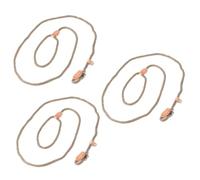 BESPORTBLE 3 Piezas Líder De Entrenamiento Correa De Cintura para Perro Cinturones Retráctiles Cinturones Extendidos Cinturones para Mascotas Correa para Pasear Perros Se Deslizó Dirigir
