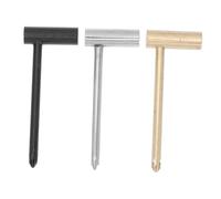BESPORTBLE 3 Piezas Llave De Guitarra Conjunto De Herramientas De Reparación De Luthiers Para Varilla De Ajuste Del Alma Guitarra Llaves Metálicas De Aleación