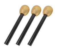 BESPORTBLE 3 Piezas Micrófonos De Juguete Falsos De Polvo De Modelos De Micrófonos De Juguete De Espuma para Accesorios De Fiesta Infantil De Simulación para Decoración De Fiesta y Actuación