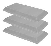 BESPORTBLE 3 piezas Paneles Acústicos de Insonorización de Aislantes Flexibles y Ligados Retardantes al Color Gris Perfectos para y