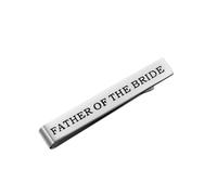 BESPORTBLE 3 Piezas Pasadores de corbata moretones para hombres empate para los hombres wedding dress bisuteria hombre decoración de traje de boda alfiler de corbata de acero titanio Silver