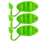 BESPORTBLE 3 Piezas Poste de Soporte para Pájaros Percha para Loros y Clip para Hueso de Sepia, Material Abs Fácil de Mantener, Adecuado para Jaulas en Hogares y Tiendas de Mascotas