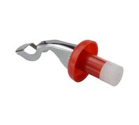 BESPORTBLE 3 piezas Tapones de Silicona para Botellas Vino Reutilizables Sellado Hermético y Antigoteo Colores Rojo Azul Oscuro y Blanco Aptos para Vino Cerveza y Bebidas