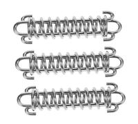 BESPORTBLE 3 Piezas Tensor de Muelle para Correa de Perro de Acero Inoxidable Amortiguador de para Entrenamiento y Actividades Resistente y Duradero Tensión