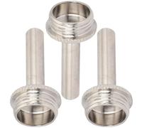 BESPORTBLE 3 Piezas Vástago del Pistón para Trompeta Acero Inoxidable Accesorio Durable para Reemplazo Compatible Múltiples Modelos Suministro para Reparación y Mantenimiento de Trompetas