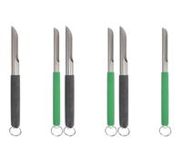 BESPORTBLE 3 Series Comedero para Pájaros Palas De Alimentación para Mascotas Comedero para Mascotas Alimentador De Agua Suministros para Mascotas Acero Inoxidable 2 Piezas X 3