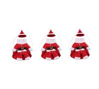 BESPORTBLE 3 Uds Disfraz De Fiesta para Mascotas Ropa para Perros Ropa De Fiesta para Mascotas Abrigo para Perros Ropa para Mascotas