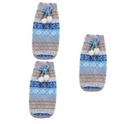 BESPORTBLE 3 Uds Sudaderas con para Perros Sin Mangas Ropa De Suéter De Navidad Ropa para Perros Suéter Cálido Suministros para Mascotas