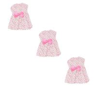 BESPORTBLE 3 Uds Vestido para Perro Mascota Vestido Tutú para Perro Mascota Vestido Falda para Perro Mascota