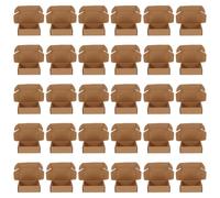 BESPORTBLE 30 Piezas Cajas Mini Rectangulares de Cartón para Casa de Muñecas Contenedores de Almacenamiento para Ropa y Regalos Embalaje Micro para Envío