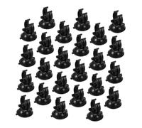 BESPORTBLE 30 Piezas Clips Ventosa para Acuario Ajustables para Tubo Soporte Plástico para Calentador Sumergible Fijador de Manguera y Tubo de Agua Tanque de Peces de Unidades
