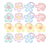BESPORTBLE 30 Piezas Coletero Pelo Flores Gomas Elásticas para Niñas Cintas Pelo Pequeñas y Bonitas para Bebés de Niña Uso Diario y Ocasiones Especiales