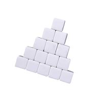 BESPORTBLE 30 Piezas Dados Cuadrados Acrílicos de Resistentes y Duraderos para DIY Bloques de Seis Caras para Manualidades y Familiares Diseño Versátil para Personalizar y Tomar