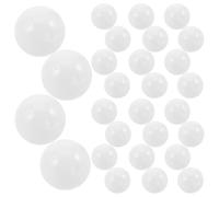 BESPORTBLE 30 Piezas De Juguetes Sonoros Para Bebés Y Pequeños Bolas Con Cascabeles Para Manualidades Sonajeros Para Bebés Juguetes Musicales De Plástico Para Mascotas Insertos De