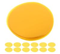 BESPORTBLE 30 Piezas Láminas de Filtro de Luz Amarilla para Lámparas LED Redondas, Película Autoadhesiva de Pet Efecto de Luz Suave, Compatible Downlights en Estudios Fotográficos