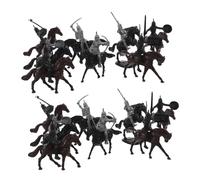 BESPORTBLE 32 Piezas De Accesorios De Ejército De Juguete De Caballero Medieval Figuras De Soldados De Castillo Recuerdos De Fiesta Modelos De Soldados De Juguete para Fiestas