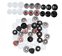 BESPORTBLE 36piezas Cubiertas De Silicona Para Auriculares De Almohadillas Reemplazo Que Reducen Ruido y Mejoran El Audio Accesorios Compatibles Auriculares