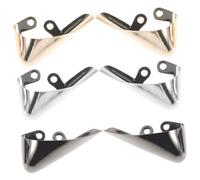BESPORTBLE 3pares of Decorative Metal Shoe Tip Covers High Heel Protectors Durable Iron Caps and Gunmetal for Stylish Protection