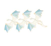 BESPORTBLE 3piezas Broche De Dragón Volador De Metal Broche De Dinosaurio Esmaltado Pin Decorativo Para Ropa Sombreros Mochila Accesorio Para Mujer