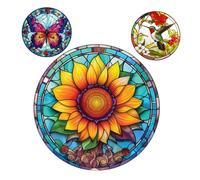 BESPORTBLE 3piezas Calcomanía Removible Para Vidrieras Adhesivo Decorativo Protección De Aves y Animales