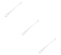 BESPORTBLE 3piezas Cepillo De Dientes Para Mascotas Diseño Ergonómico Herramienta De Limpieza Bucal Para Perros Pequeños y Medianos Cepillo Reutilizable Cerda Suave Para Remover Restos De