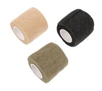 BESPORTBLE 3piezas Cintas De Camuflaje Elásticas Para Vendaje Deportivo Muñequeras No Tejidas Para Actividades Al Aire Banda Protectora Para Brazos