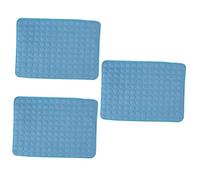 BESPORTBLE 3piezas Colchoneta Refrescante para Mascotas Alfombrilla De Verano para Perros y Gatos Color Azul Mediano para Casa Viajes y Transporte Previene El Sobrecalentamiento