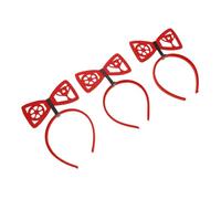 BESPORTBLE 3piezas Diadema De Fútbol Lazo Diademas Deportivas Para Fiestas Accesorios Cabello Para Adolescentes y Mujer
