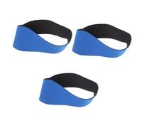 BESPORTBLE 3piezas Diadema De Natación Ajustable Para Adultos y Protección De Oídos Para Acuáticos Color Azul