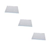BESPORTBLE 3piezas Esponja De Filtración Profesional para Acuarios Alfombrilla De Agua Sin Adhesivos Alta Densidad y Alta Eficiencia para Peceras De Agua Dulce y Salada