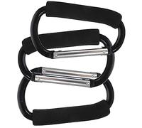 BESPORTBLE 3piezas Gancho Para Cochecito De Mosquetones Portátiles Prácticos Ganchos Para Cochecito Para Carrito De Bebe Para Compras Supermercado