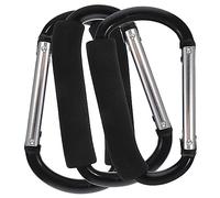 BESPORTBLE 3piezas Ganchos Multifunción Para Cochecito Ligeros y Fáciles De Instalar Bolsas y Para Exteriores