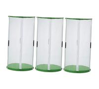 BESPORTBLE 3piezas Jaula De Observación para Hábitat Portátil Transpirable y Ligero Diseño Cilíndrico para Crianza y Observación De Insectos φ