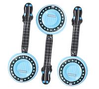 BESPORTBLE 3piezas Juguete De Trompeta Inflable para Instrumento Musical Divertido Accesorio para Fiestas y Decoraciones Reutilizable