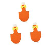 BESPORTBLE 3piezas Pañal para Aves Pequeñas Traje De Vuelo Ropa De Pájaros Cómoda y Transpirable para Periquitos y Cacatúas Diseño