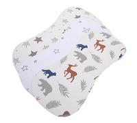 BESPORTBLE 3piezas Paños Para Eructar Para Bebés De Algodón Unidades Absorbentes y Cómodos