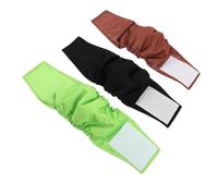 BESPORTBLE 3piezas para Perros Machos De Lavables Reutilizables Banda para Cómoda para Interiores y Exteriores