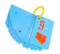 BESPORTBLE 4 Cajas Tarjetas Flash Educativas para Cajas de Aprendizaje de Tailandés de Tarjetas de Palabras y para Educación Temprana y