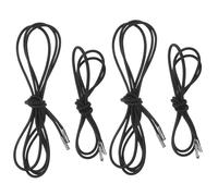 BESPORTBLE 4 Cuerdas De Repuesto para Sillas De Jardín Color Negro