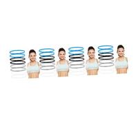 BESPORTBLE 4 Juegos Conjunto De Bandas Para El Cabello Diadema Atlética Diademas De Entrenamiento Yoga Bandeau Hair Band Diademas Antideslizantes Para Mujer Diademas Deportivas Tela 8 Uds * 4