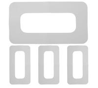 BESPORTBLE 4 Parches para Caja de quilla de Tabla de Surf: Conector de Caja reemplazable para Tablas de Paddle Surf, Paddleboard y Pieza de Mantenimiento.