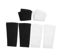 BESPORTBLE 4 Pares Calcetines espinilleras Calcetines Juveniles Mangas de espinilleras de Futbol Juvenil