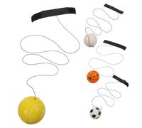 BESPORTBLE 4 Piezas Bola de Muñeca Ajustable de Rebote para Entrenamiento y Fitness Portátil para para Desarrollar Habilidades y Fomentar la Interacción Familiar
