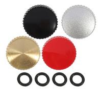 BESPORTBLE 4 Piezas Botones Obturador Cámara Concavos de Aluminio Antideslizantes Suaves Repuesto para DSLR Elegante y Fácil de Usar